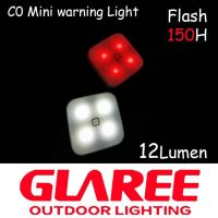 GLAREE MINI WARNING LIGHT C0 - WHITE ไฟกระพริบขนาดจิ๋ว