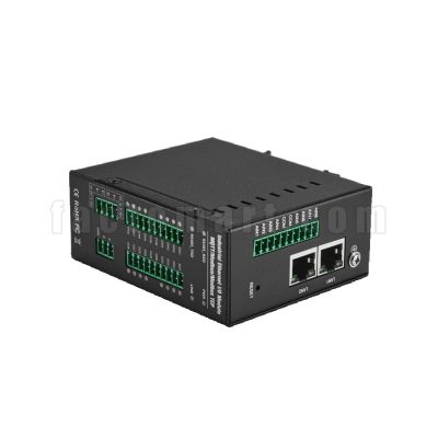 M150E - King Pigeon IIoT - Industrial Networking - Ethernet Remote - จำหน่ายโดย Factomart.com - Internet of Things - อุปกรณ์เน็ตเวิร์ค ในอุตสาหกรรม - I/O module with 2xRJ45+1xRS485, 8DI, 4DO, 4AI, Dry Contact, 24 VDC