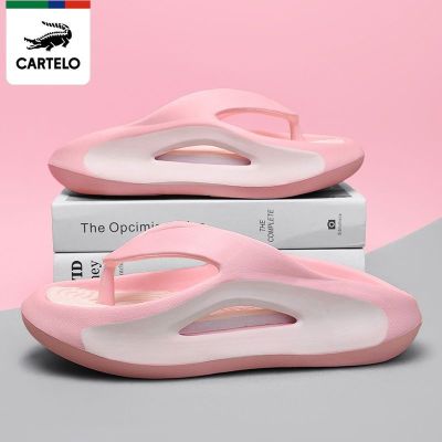 【July】 Cartelo Slippers Thick Bottom Anti-slip Flip-flops Sandals and