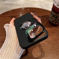 Creative Camera Protection Lens Case iPhone 14 Pro Max Case with Stand 14 Plus iPhone 13 12 Pro Max Case Metal Premium