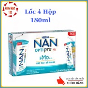 Date 9.2023 Lốc 4 hộp sữa Nan pha sẵn Optipro Kid 180ml