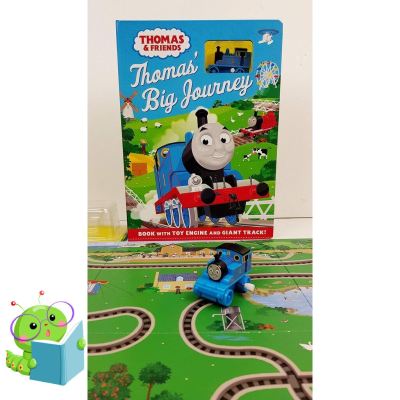 be happy and smile ! >>> หนังสือนิทานภาษาอังกฤษ Thomas Big Journey: Book with toy engine and giant track [A]