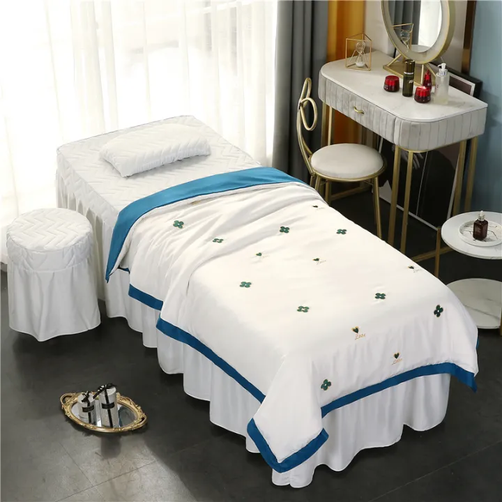 Modal Tencel beauty bedspread fourpiece beauty salon body shampoo