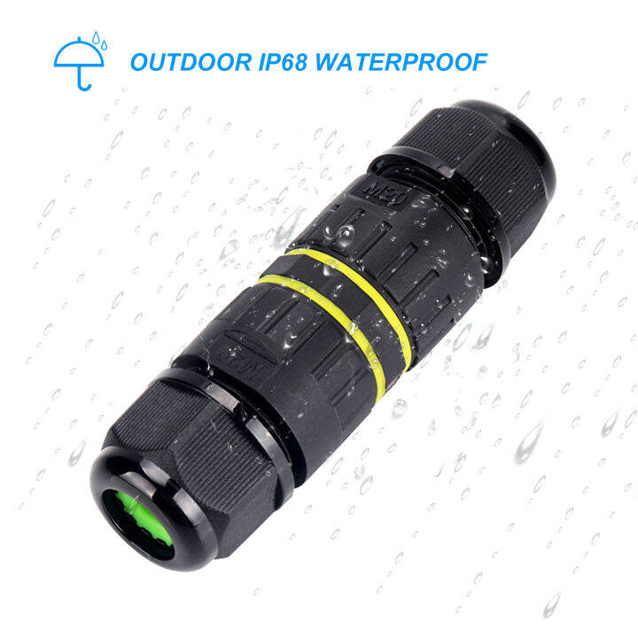 Outdoor Electrical Cable Connector IP68 Waterproof Junction Box