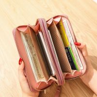 2021 New Fashion Women Wallet PU Leather Long Wallet Women Card Holder Purse Stone Pattern Ladies Clutch Phone Money Coin Bag