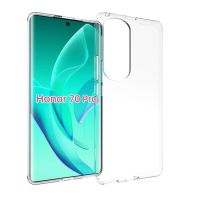 สำหรับ Honor 70 Pro เคสโทรศัพท์ TPU เนื้อกันน้ำขนาด: สำหรับ Honor 70 Pro (โปร่งใส) (จัดส่งเร็ว)