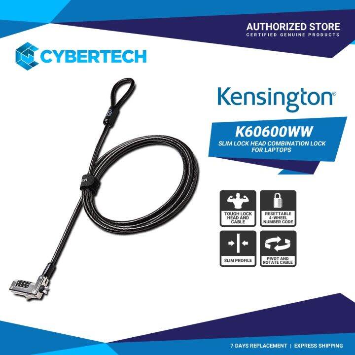 ♩Kensington Slim Lock Head Laptop Lock Combination (K60600WW)♠