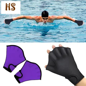 Aqua Gloves Webbed Paddle Swim Gloves Fitness Water Aerobics