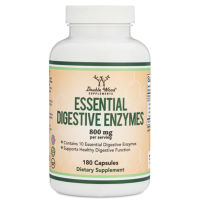 Essential Digestive Enzymes by Double Wood - 180 Capsules