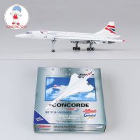 Concorde โมเดลเครื่องบินโลหะอัลลอย,โมเดลเครื่องบินทำจากโลหะอังกฤษขนาด1/400 16ซม. โมเดลเครื่องบินอากาศแบบ UK ของขวัญวันเกิดของเล่นสำหรับเด็ก