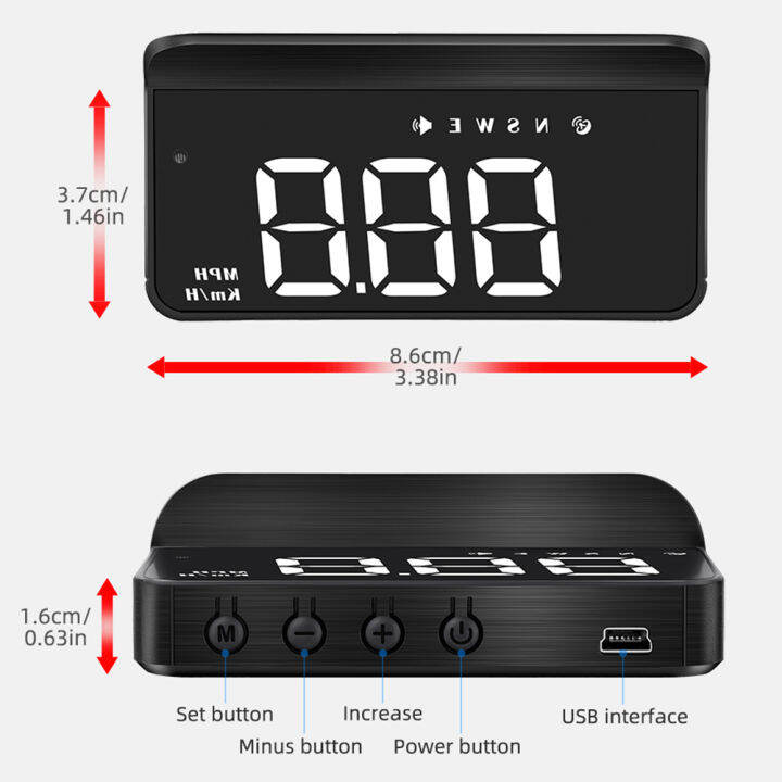 wireless-head-up-display-gps-hud-windshield-speedometer-เครื่องวัดอุณหภูมิแบบดิจิตอลสำหรับรถยนต์-security-water-temp-alarm