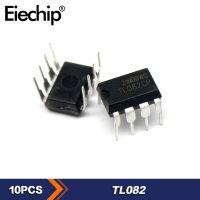 10pcs/lot TL082CN TL082 DIP-8 Integrated Circuit JFET-Input Operational Amplifiers Electronic IC Chip