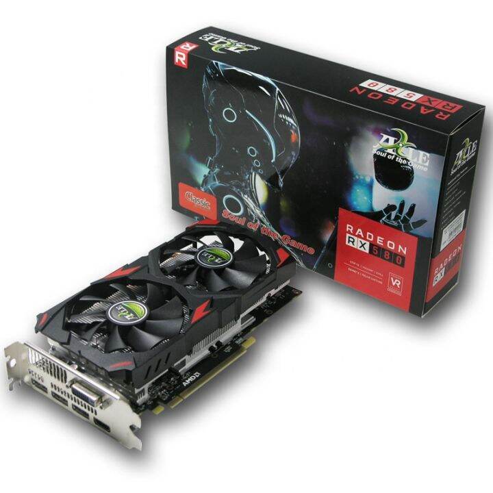 Wholesale AXLE Graphics Card RX 580 8GB DDR5 256bit nd new AMD gaming