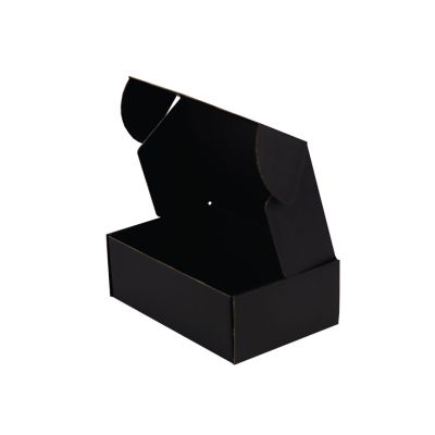 กล่องหูช้าง กล่องไปรษณีย์ กล่องสีดำ แพ็ค 20 ชิ้น
