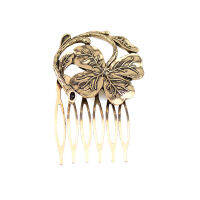 Flower Alloy Barrettes Hair Accessories Women Hair Comb Hairgrips Hair Clip