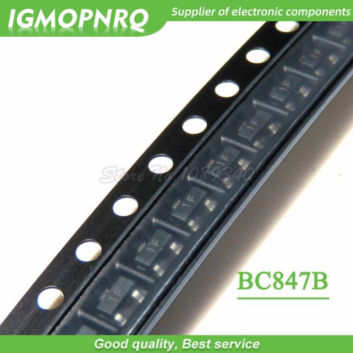 100pcs/lot BC847B SOT23 BC847 SMD SOT 23 1F SOT