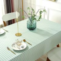 PVC Waterproof Table Cloth Anti-scalding Oil-free PVC Checkered PARTYjinbao