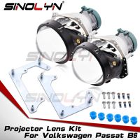 Sinolyn Bi Xenon สำหรับ Volkswagen Passat B6ไฟหน้า Hella 3R G5 D2S D1S D3S D4S 3.0นิ้วเลนส์โปรเจคเตอร์รถอุปกรณ์เสริม