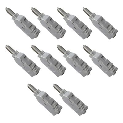 ”【；【-= 10 Pieces Module Test Head Plug Practical Connector Adapter