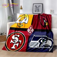 【CW】▽✙  Football NFL Sign Rugby Soft BlanketFlannel Blanket Throw for Room Bedroom Bed Sofa Cover