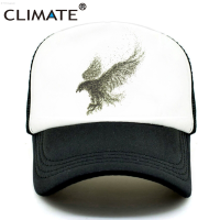 2023 Summer New CLIMATE Men Eagle Trucker Cap Hawks Glede Hunting Hat Cap Men Cool Baseball Cap Hip Hop Mesh Trucker Cap Hat for Men Versatile hat