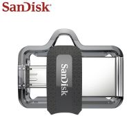 Sandisk USB 64GB 3.0 256GB Pendrive 128GB ไดรฟเวอร์ OTG Micro Usb 32GB ดิสก์ U ไดรฟ์คู่ USB แฟลชไดรฟ์คุณภาพสูง DD3หน่วยความจำ