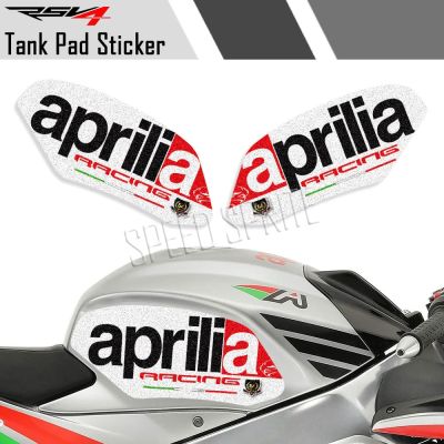 สติกเกอร์ติดถังน้ำมันรถจักรยานยนต์กันลื่นสำหรับ Aprilia RSV4 2010-21 TUONO 1100 2015-20สติ๊กเกอร์ติด3M เคสป้องกันอุปกรณ์เสริมชุด