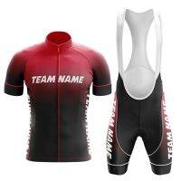 Custom Team Cycling Jerseys Man Summer Road Bike Racing Clothing Customize Maillot Ciclismo Hombre DIY Design Cycling Clothes