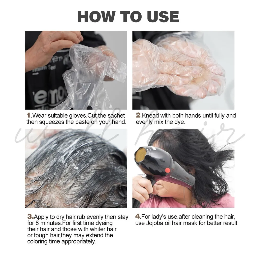 hair dye ❋Well Hair Color Shampoo Black Colored White Hair Turns To Black Hair Buble Dye 30ml Gray Coverage✰ | Lazada PH hair dye ❋Well Hair Color Shampoo Black Colored White Hair Turns To Black Hair Buble Dye 30ml Gray Coverage✰ | Lazada PH