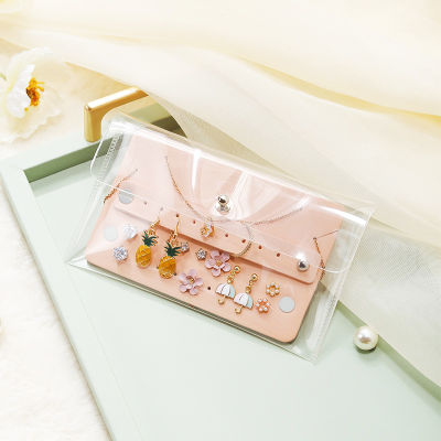 Multifunctional Storage Board Fashionable TPU Material Jewelry Storage Bag Portable Jewelry Bag Minimalist Jewelry Bag