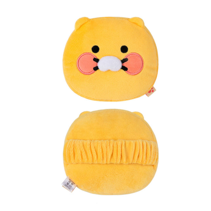 Kakao Friends Choonsik Face Type Mini Soft Plush Wrist Cushion Official From Korea Computer 7245