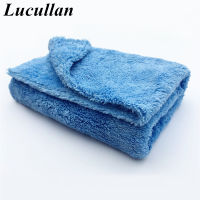 Free Shipping 10 PCS 16"X16" 380GSM Blue&amp;Green Microfiber Edgeless Towel No Scratch Plush Cloth For Car Detailing and Dusting