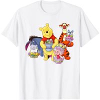 【Fashion】New ► aelanor Adult T-Shirt Easter Winnie The Pooh T-Shirt - Mens T-Shirts แฟชั่นแขนสั้นผ้าฝ้าย