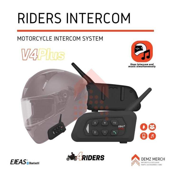 Bluetooth Headset V4 Plus Motorcycle Helmet Bluetooth Intercom