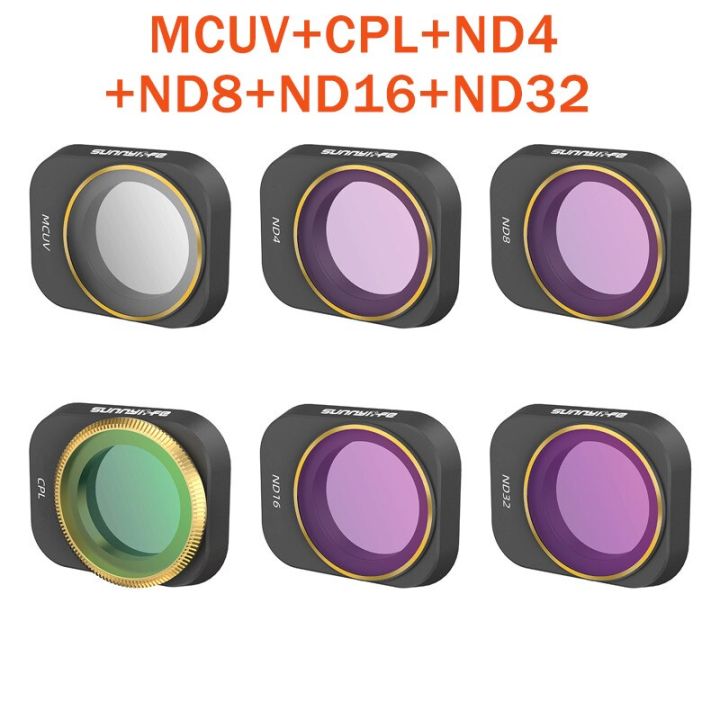 ดั้งเดิม-ตัวกรองชุดฟิลเตอร์สำหรับ-dji-mini-3-pro-nd32-nd8-nd4ตัวกรอง-mcuv-cpl-ndpl-อุปกรณ์เสริมตัวกรองเลนส์กล้องโดรน