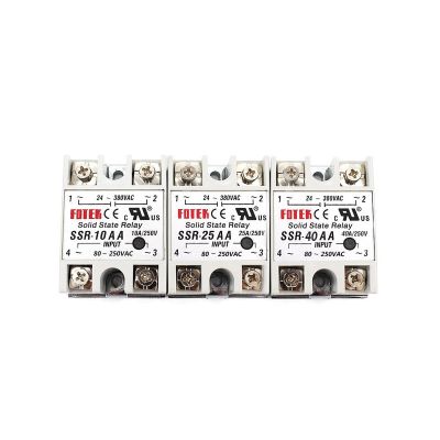 【Worth-Buy】 Yjcal Solid State Relay Ssr-10aa Ssr-40aa 10a 25a Ac Ac Relais 80-250vac To 24-380vac 10aa 25aa 40aa