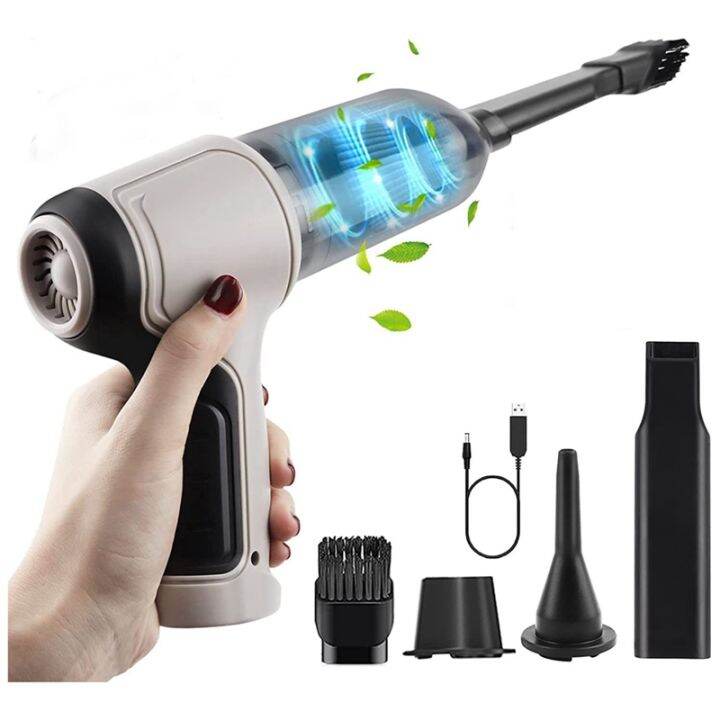 Handheld Portable Air Duster Portable Air Dust Collector Rechargeable