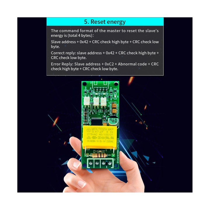 spare-parts-100a-pzem-004t-3-0-version-wattmeter-open-ct-kwh-meter-volt-amp-current-test-module-for-arduino-ttl-com2-com3-com4