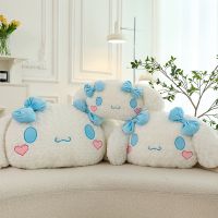 Sanrio หมอนนุ่มยัดไส้ตุ๊กตาตุ๊กตาหนานุ่มน่ารักลายการ์ตูน Cinnamoroll ขนาด60/90/110ซม. Hiasan Kamar น่ารัก Kawaii K ของขวัญ