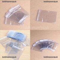 {buddi} 100Pcs Clear PVC Plastic Coin Bag Case Wallets Storage Envelopes