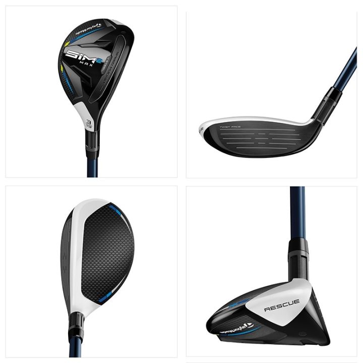 taylormade-original-2023-ใหม่-sim-2-max-กอล์ฟคลับผู้ชายลูกผสมไม้ไม้มือขวา-grip-push-rod-push-rod-sleeve