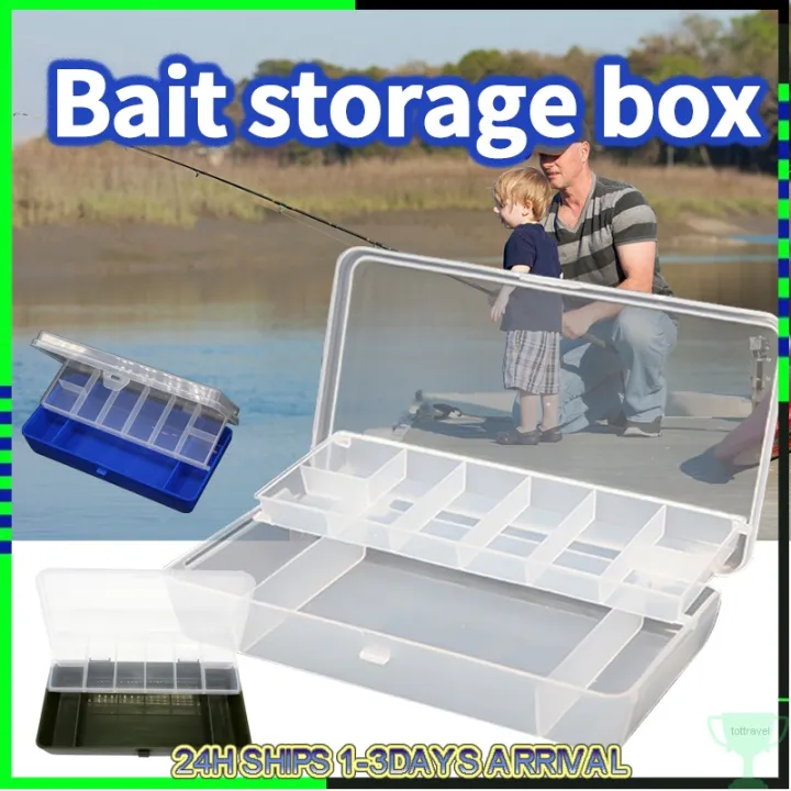 Fishing Lure Bait Tackle Bait Box Fishing Lure Box Transparent Small