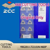 10pcs ZCCCT ด้ายแทรก LT22.01N-N60P YBG201 แผ่นคาร์ไบด์ด้านซ้ายมือเครื่องมือเกลียวภายใน 22IL-N60P