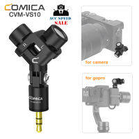 COMICA MINI FLEXIBLE XY STEREO MICROPHONE CVM-VS10 ไมโครโฟนสำหรับกล้อง gopro 3.5 มม.TRS ประกันศูนย์