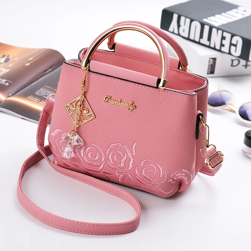 Jual B928601-pink Tas Handbag Wanita Cantik Terbaru 