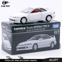 รถของเล่น Takara Tomy Tomica Premium #02รถ Honda Integra Type R สีขาวขนาด1/62มินิรถ Diecast หุ่นจำลองตัวการ์ตูน #2