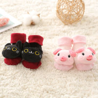 3D Cute Doll Anti-Slip Baby Soft Warm Cotton Floor Socks for Infant Newborn Girls Boys Toddler Cheap Stuff with Free Shipping