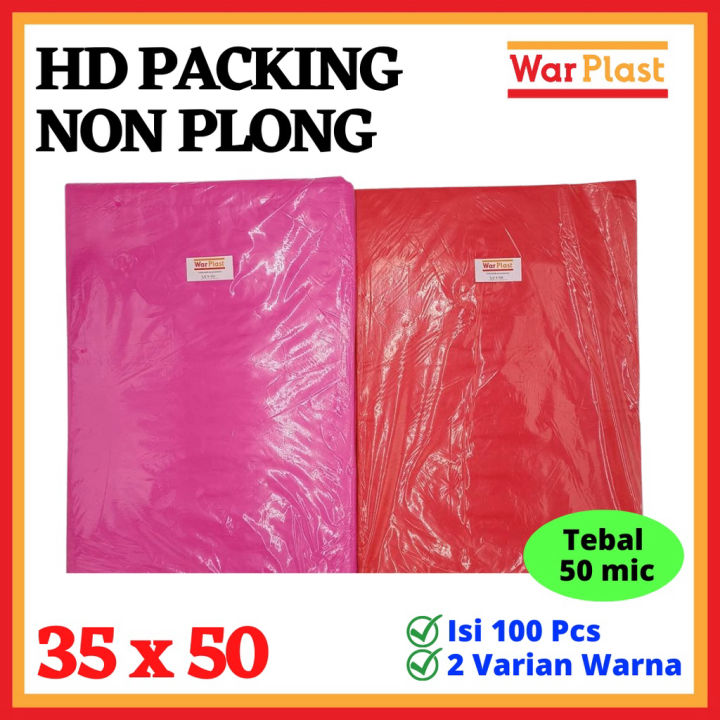 Kantong Plastik Hd Tanpa Plong Polos 35x50 Plastik Packing Plastik Olshop Lazada Indonesia 5672