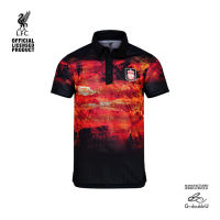 เสื้อโปโลแขนสั้น ผ้าโพลี LIVERPOOL รุ่น PHG011 สีแดง