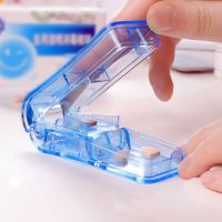 1/2 1/4 1/8 Pill Cutter Box Medicine Box Pill Cutting Splitter Drugs Tablet Cutter Divider Pill Box Pill Cases &amp; Splitter Medicine  First Aid Storage